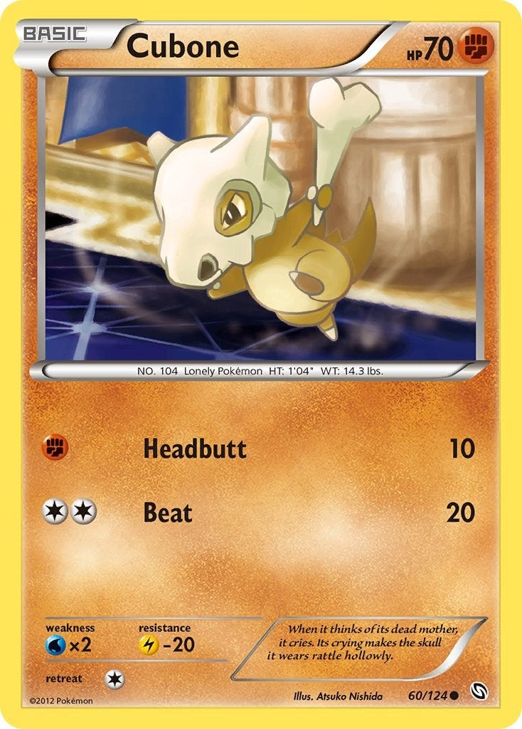 Image for Cubone (60/124) (DRX) - Pokemon