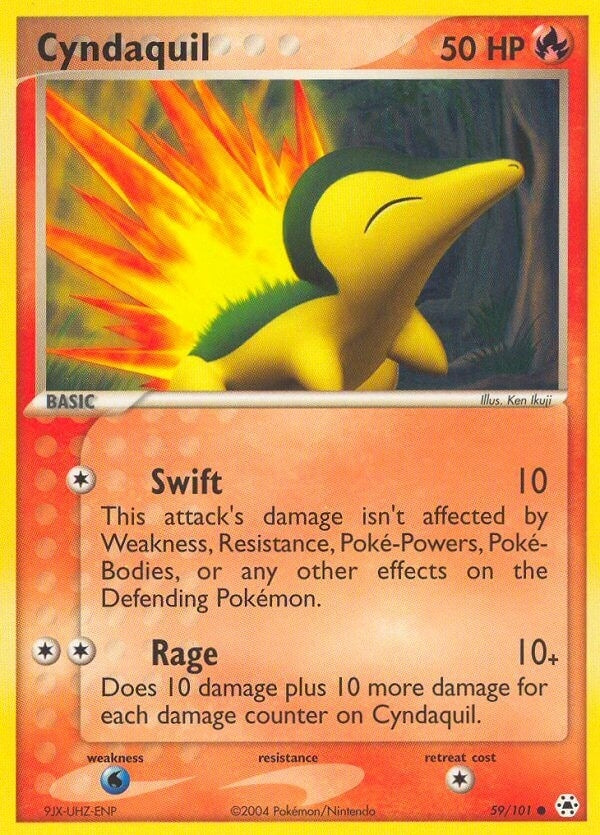 Image for Cyndaquil (59/101) (HL) - Pokemon