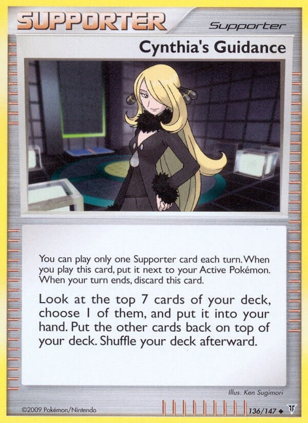 Image for Cynthia's Guidance (136) (SV) - Pokemon