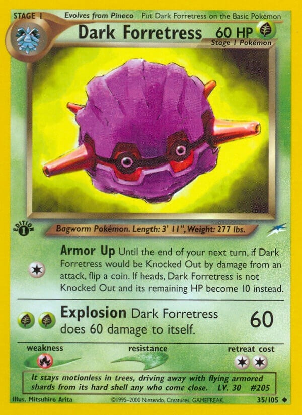 Image for Dark Forretress (035/105) (N4) - Pokemon