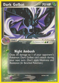Image for Dark Golbat (34/109) (RR) - Pokemon