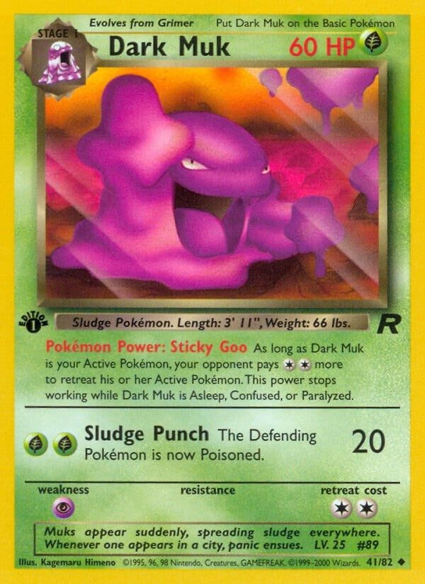 Image for Dark Muk (41/82) (TR) - Pokemon