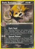 Image for Dark Raticate (17/109) (RR) - Pokemon