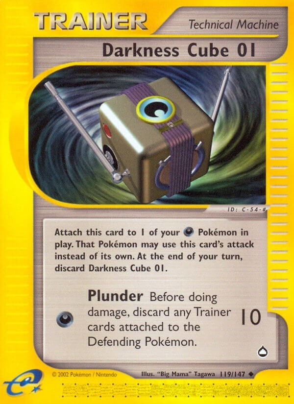 Image for Darkness Cube 01 (119/147) (AQ) - Pokemon