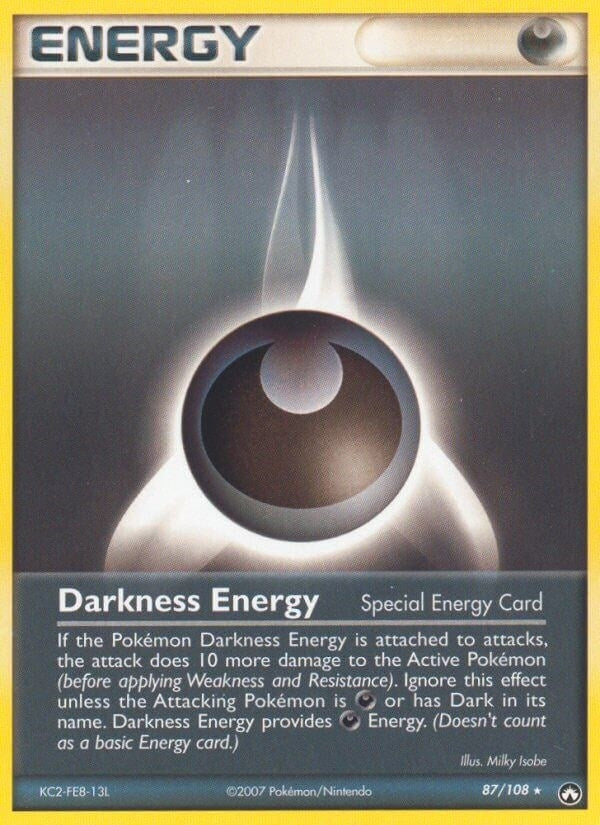 Image for Darkness Energy (Special) (87/108) (PK) - Pokemon
