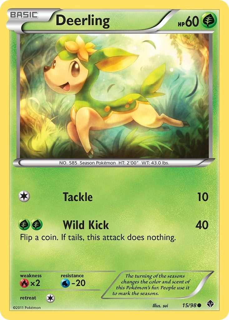 Image for Deerling (15/98) (EPO) - Pokemon
