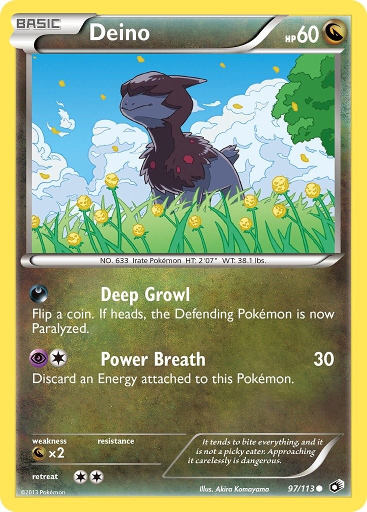 Image for Deino (97/113) (LTR) - Pokemon