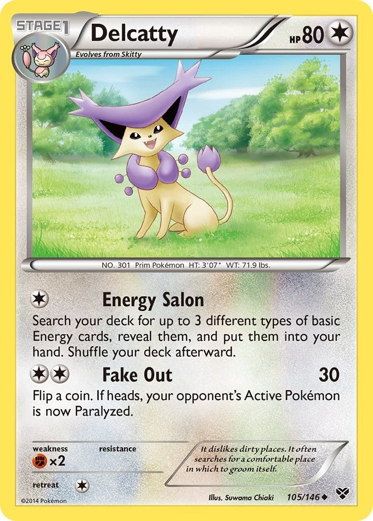 Image for Delcatty (105/146) (XY) - Pokemon