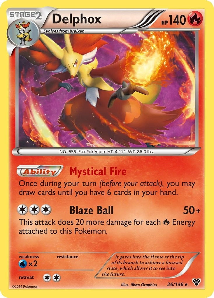 Image for Delphox (26/146) (XY) - Pokemon