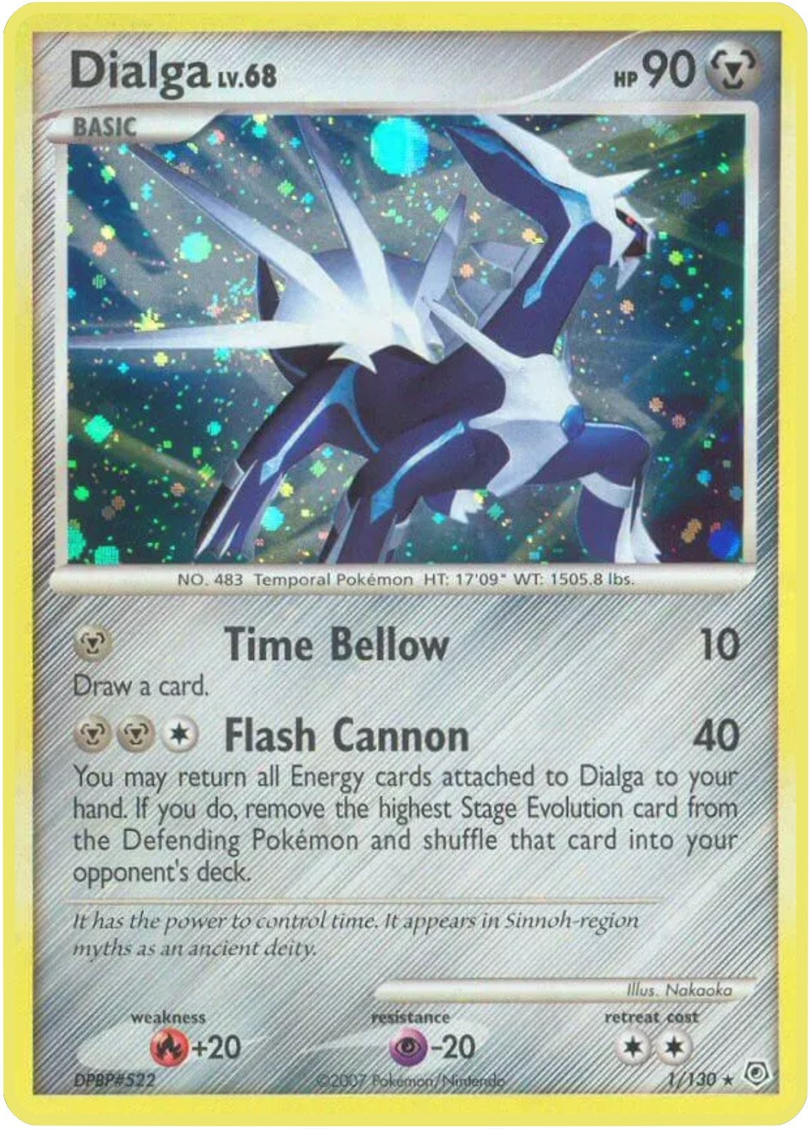 Image for Dialga (1/130) (DP) - Pokemon