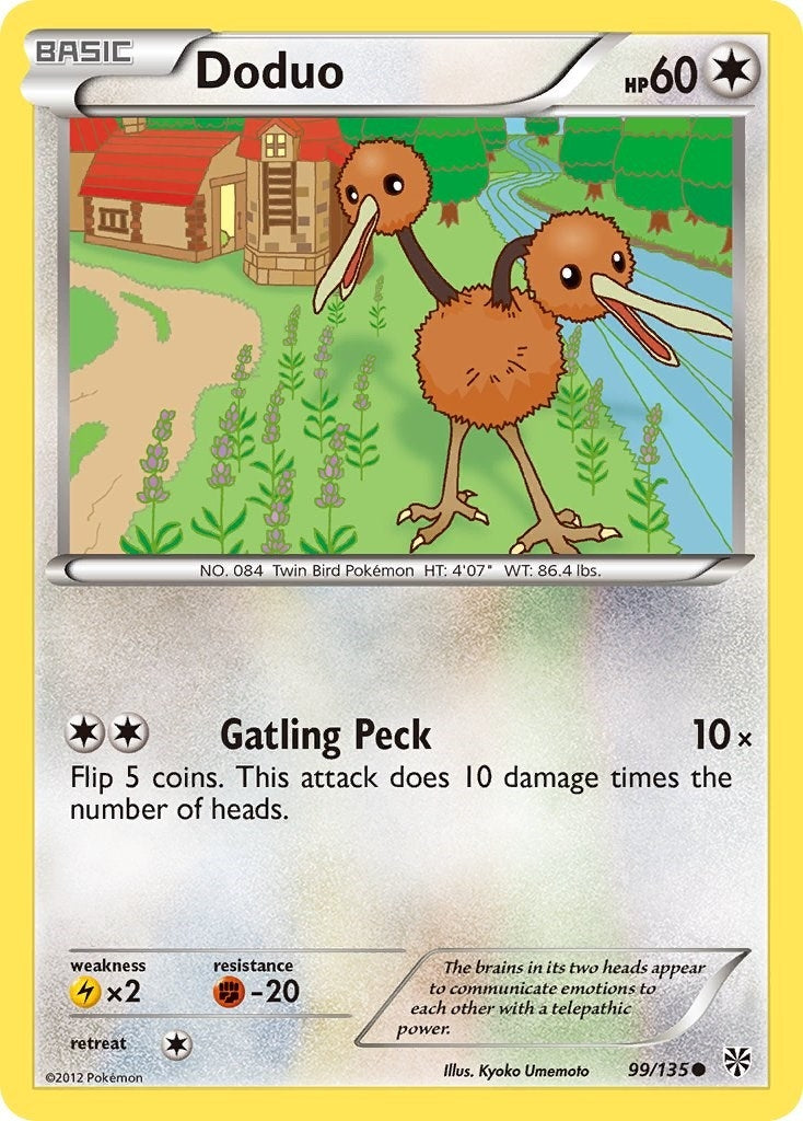 Image for Doduo (99/135) (PLS) - Pokemon