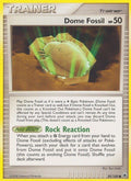 Image for Dome Fossil (89/100) (MD) - Pokemon