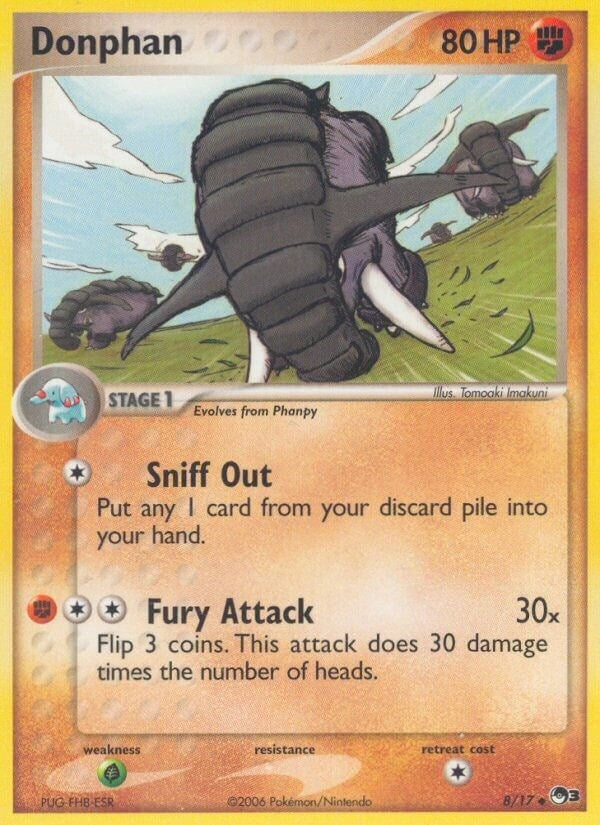 Image for Donphan (008/017) (POP) - Pokemon