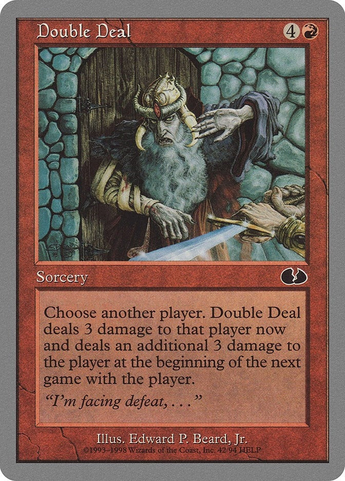 Image for Double Deal (42) (Unglued) - Magic: The Gathering