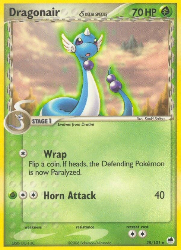 Image for Dragonair (Delta Species) (28/101) (DF) - Pokemon
