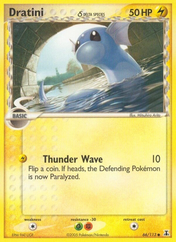 Image for Dratini - 066/113 (Delta Species) (66/113) (DS) - Pokemon
