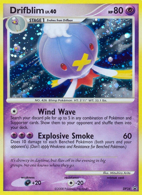 Image for Drifblim - DP34 (DP34) (PR) - Pokemon