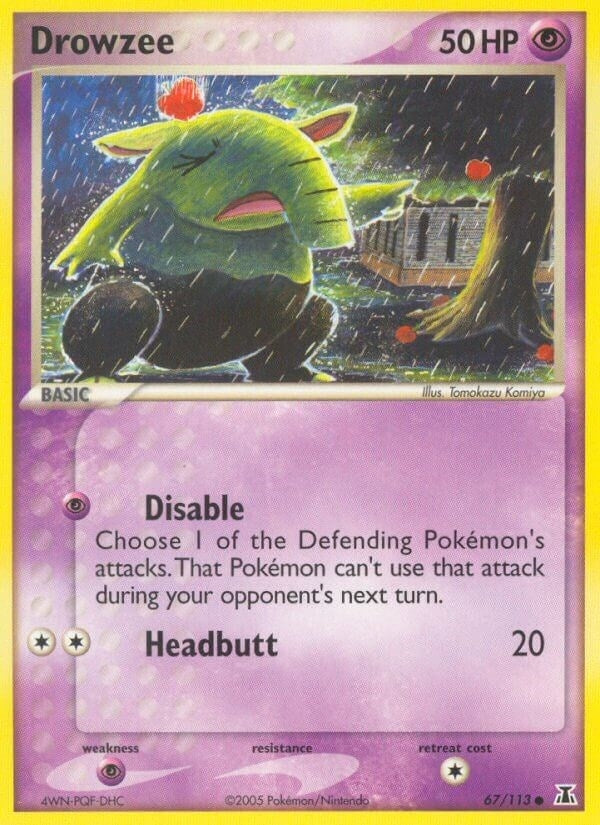 Image for Drowzee (67/113) (DS) - Pokemon