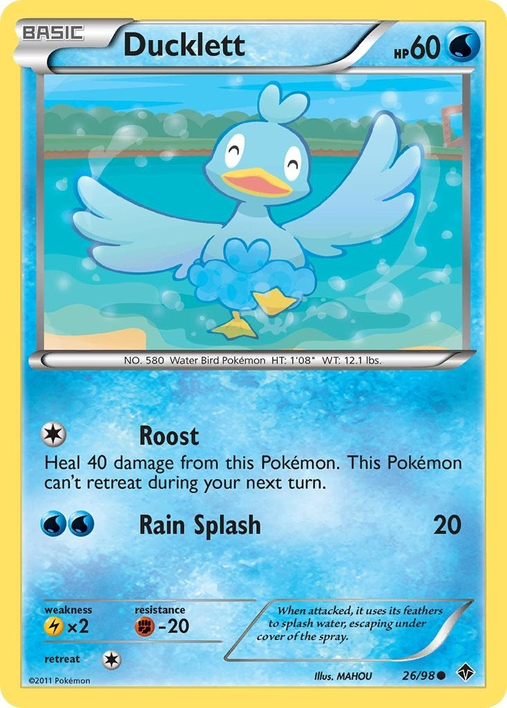 Image for Ducklett (26/98) (EPO) - Pokemon