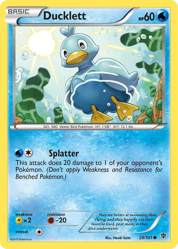 Image for Ducklett (29/101) (PLB) - Pokemon