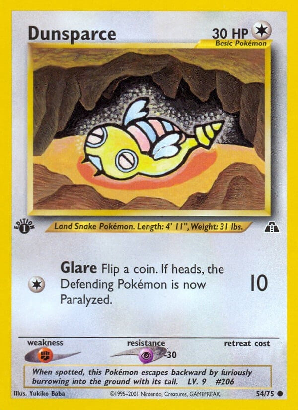 Image for Dunsparce (54/75) (N2) - Pokemon