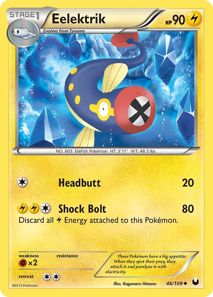 Image for Eelektrik (46/108) (DEX) - Pokemon
