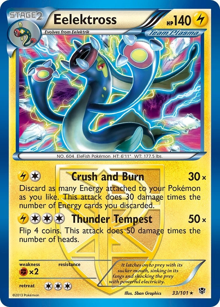 Image for Eelektross (Team Plasma) (33/101) (PLB) - Pokemon