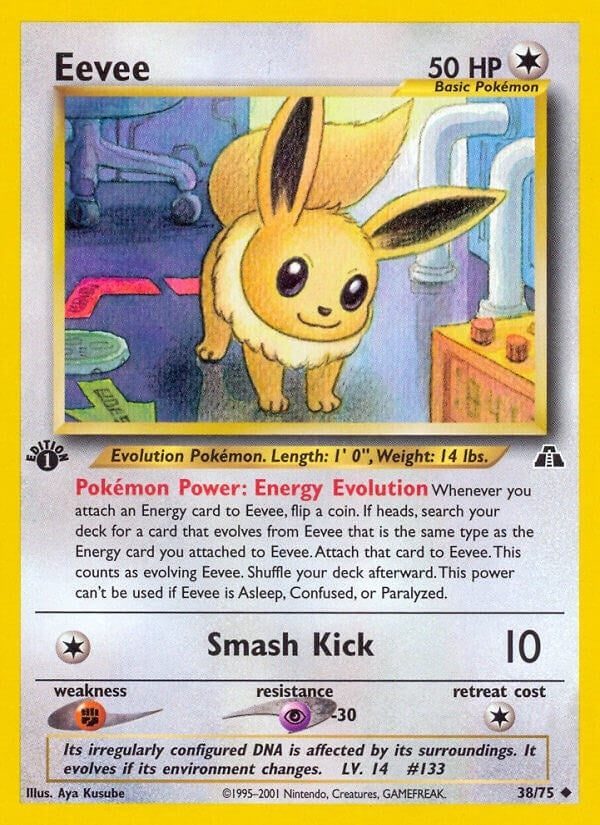 Image for Eevee (38/75) (N2) - Pokemon