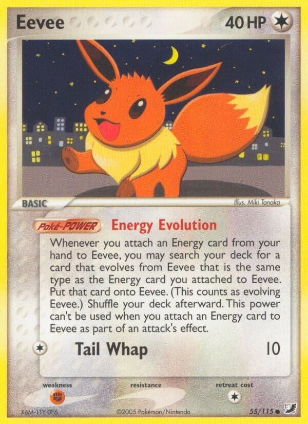 Image for Eevee (55/115) (UF) - Pokemon
