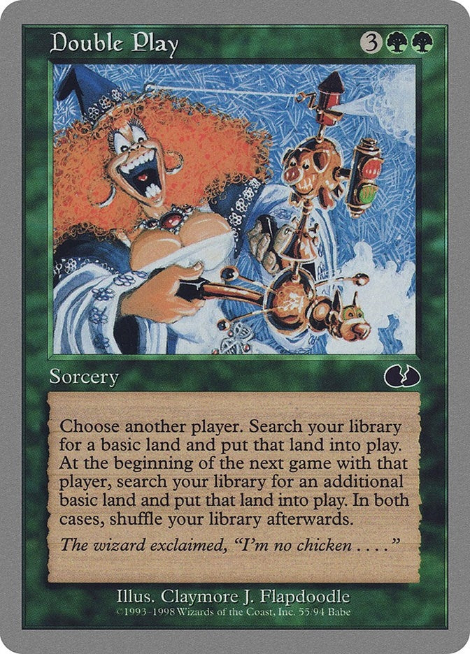 Image for Double Play (55) (Unglued) - Magic: The Gathering