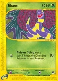 Image for Ekans (108/165) (EX) - Pokemon
