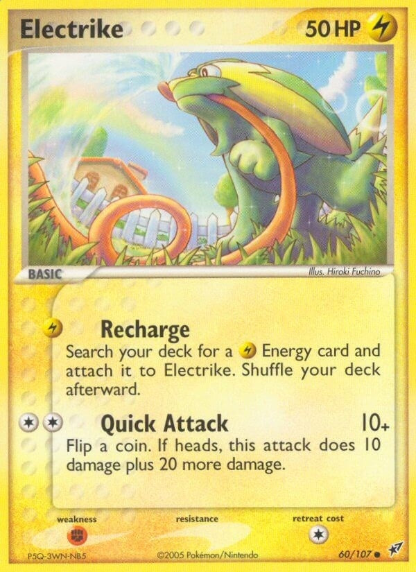Image for Electrike (60/107) (DX) - Pokemon