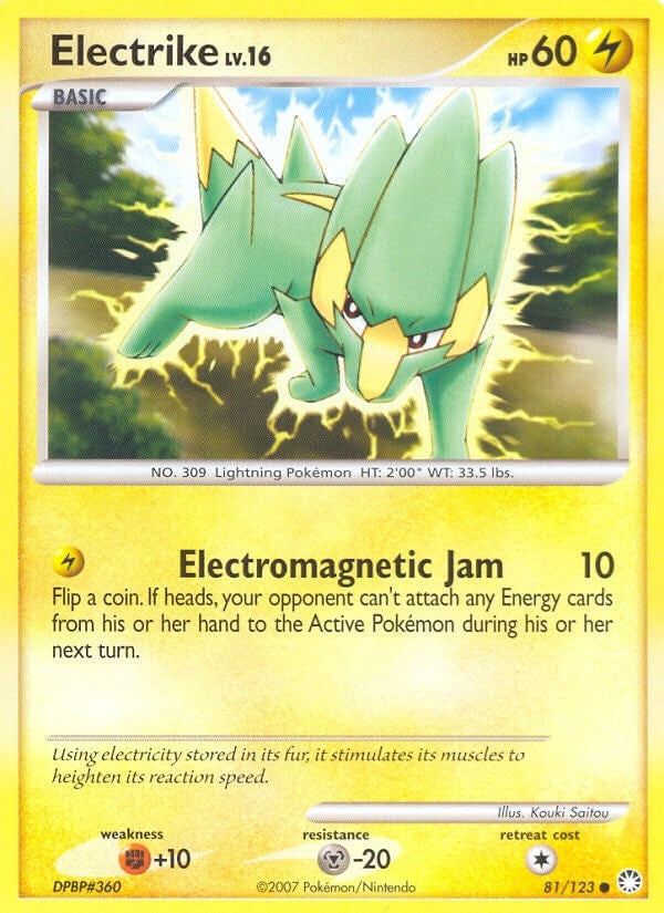 Image for Electrike (81/123) (MT) - Pokemon
