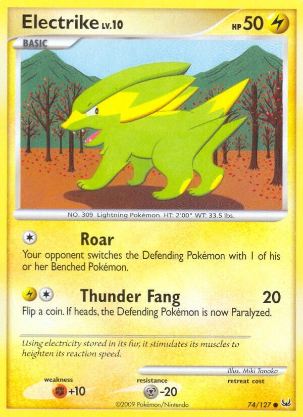 Image for Electrike (74/127) (PL) - Pokemon