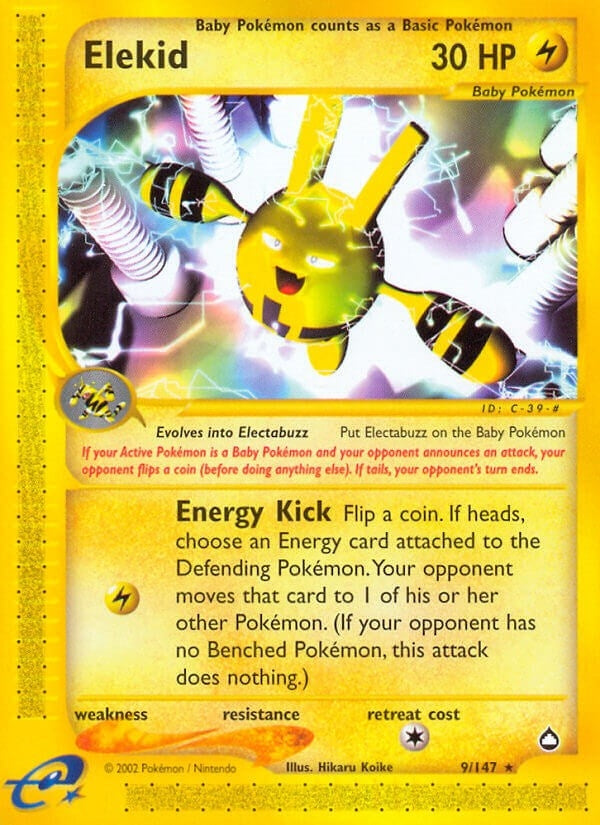 Image for Elekid (009/147) (AQ) - Pokemon