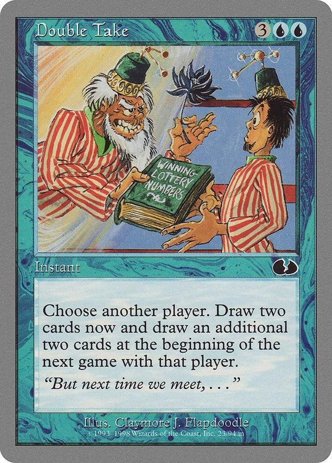 Image for Double Take (23) (Unglued) - Magic: The Gathering