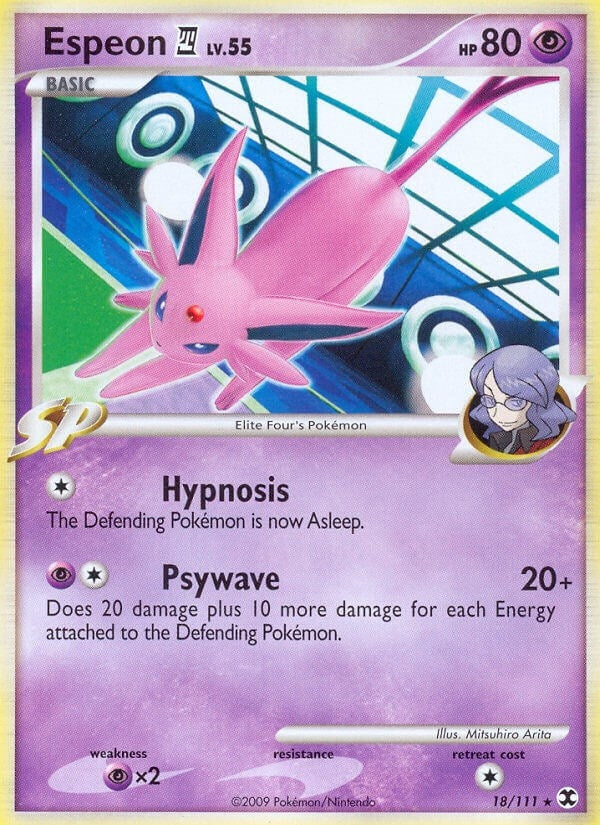 Image for Espeon E4 (18/111) (RR) - Pokemon