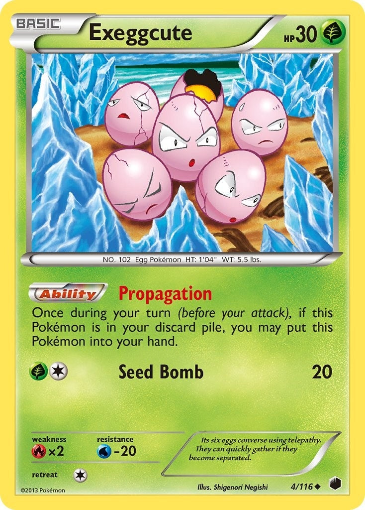 Image for Exeggcute (4/116) (PLF) - Pokemon