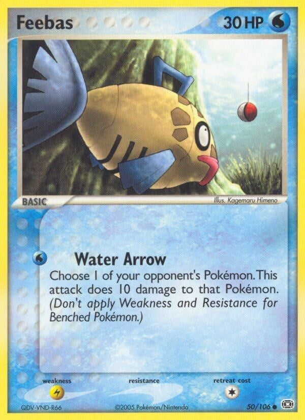 Image for Feebas (50/106) (EM) - Pokemon