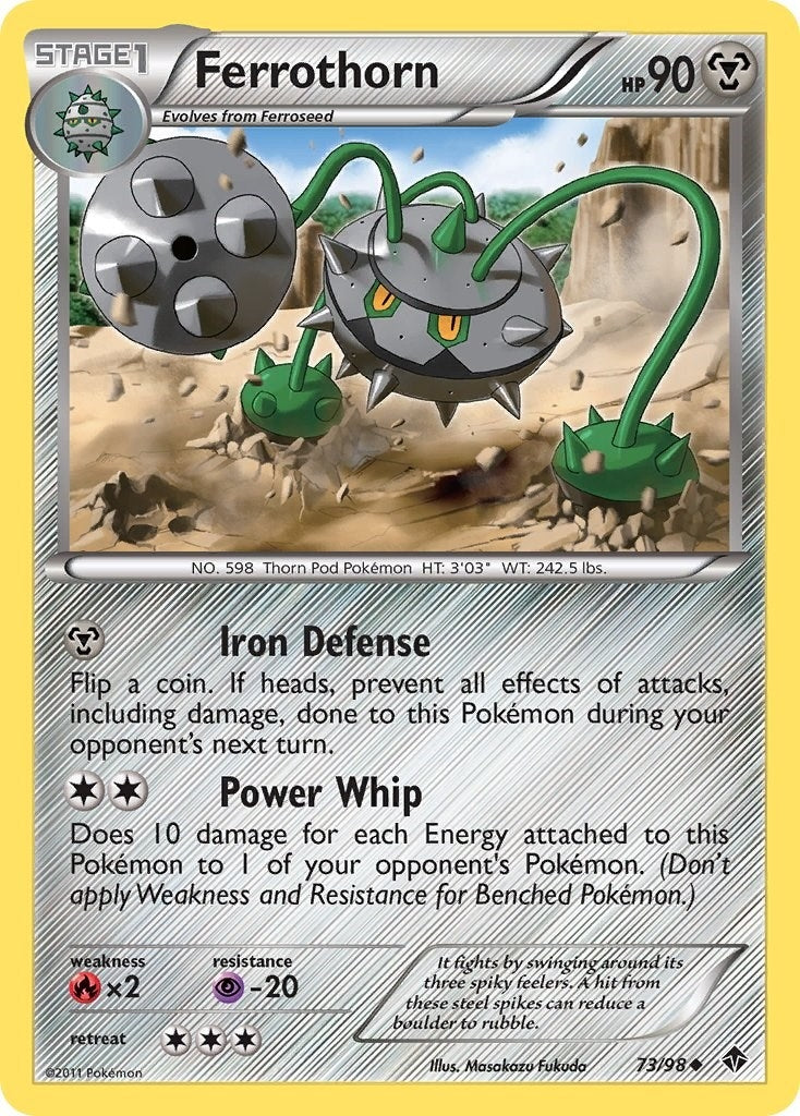Image for Ferrothorn (73) (73/98) (EPO) - Pokemon