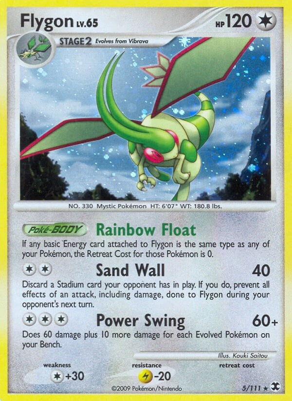 Image for Flygon (5/111) (RR) - Pokemon