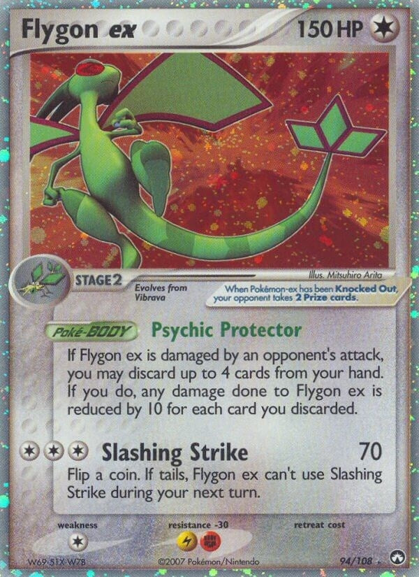 Image for Flygon ex (94/108) (PK) - Pokemon