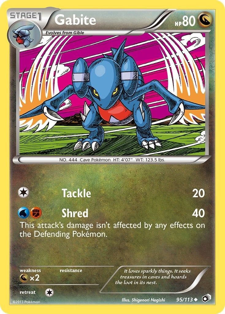 Image for Gabite (95/113) (LTR) - Pokemon