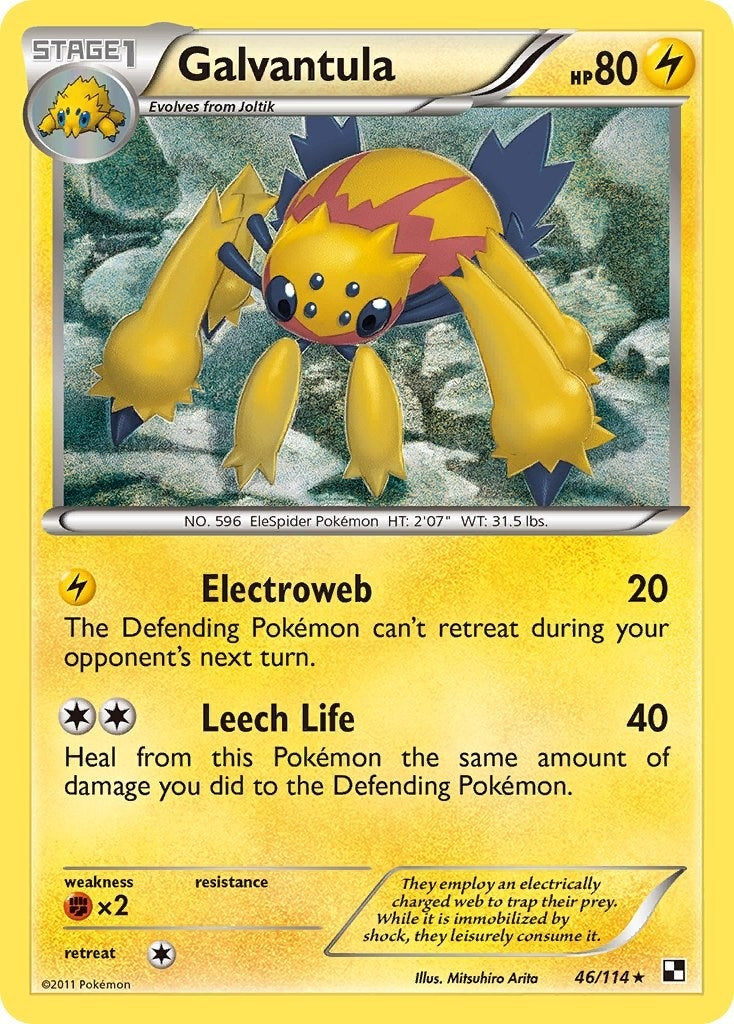 Image for Galvantula (46/114) (BLW) - Pokemon
