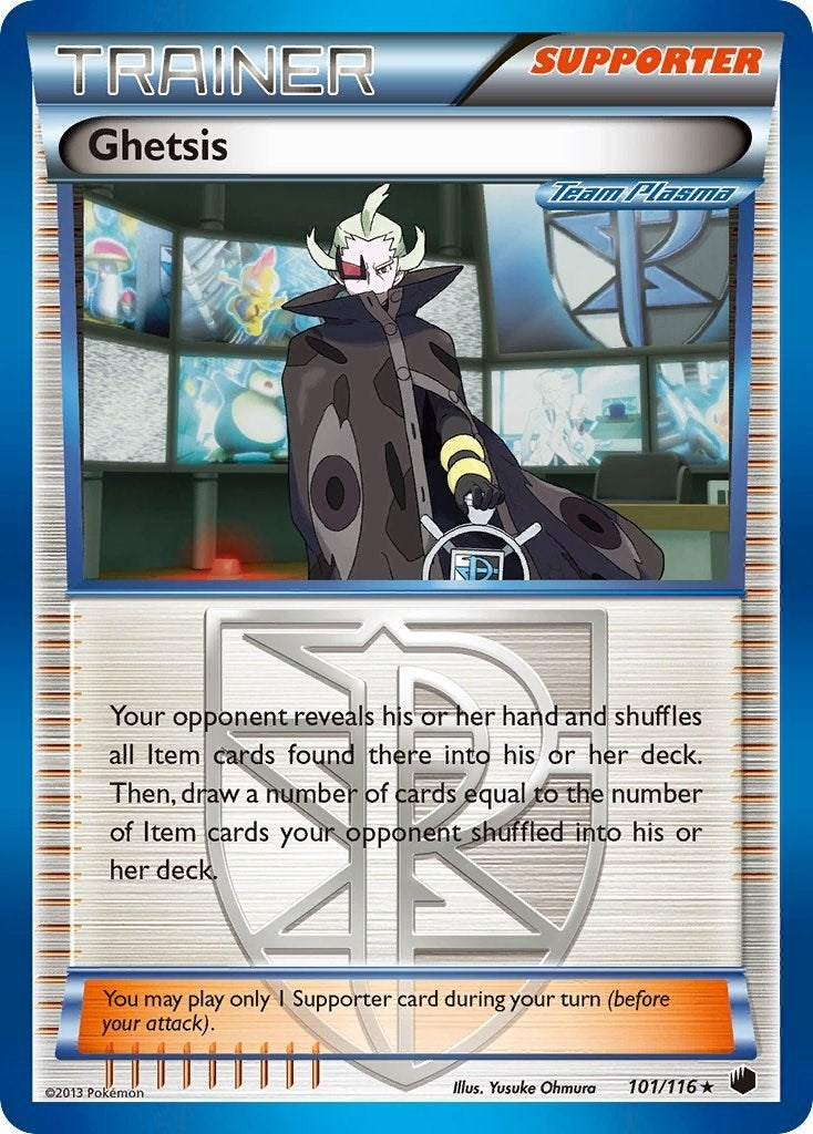 Image for Ghetsis (Team Plasma) (101/116) (PLF) - Pokemon