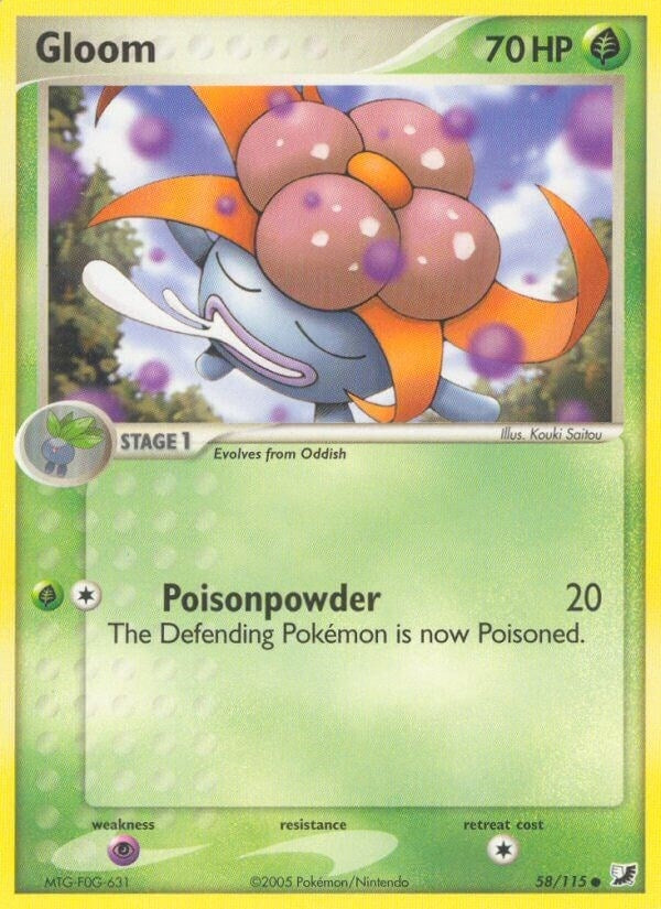 Image for Gloom (58/115) (UF) - Pokemon