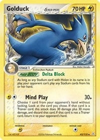 Image for Golduck (Delta Species) (43/110) (HP) - Pokemon