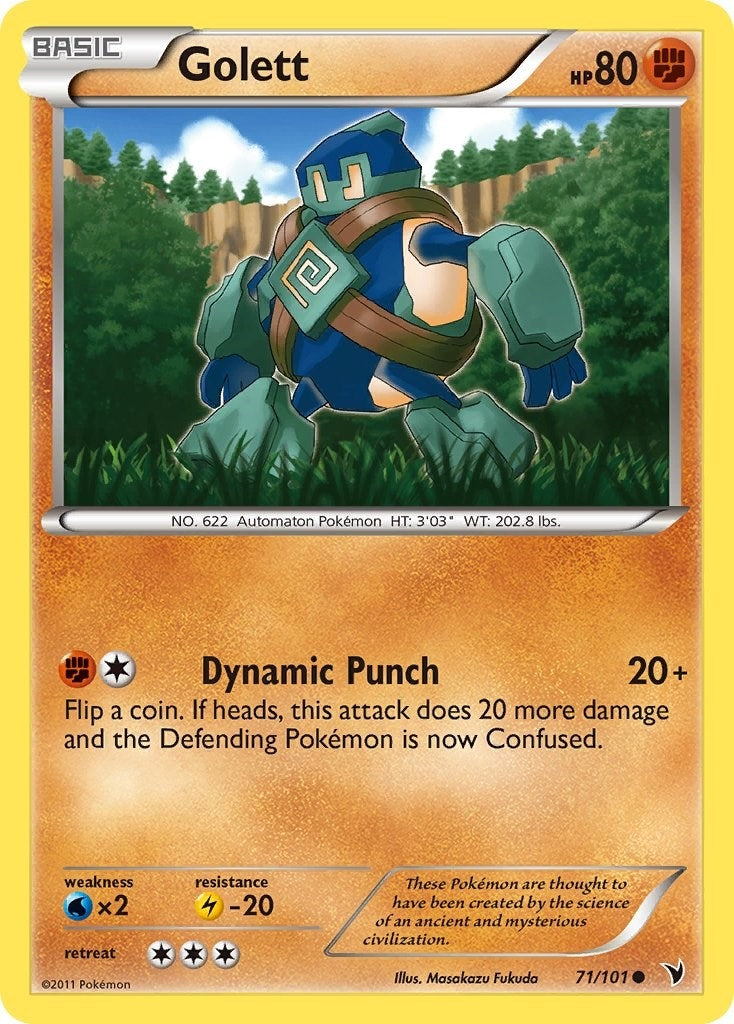 Image for Golett (71/101) (NVI) - Pokemon