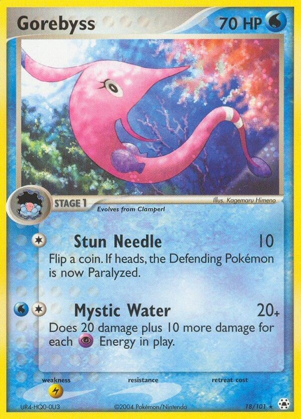 Image for Gorebyss (18/101) (HL) - Pokemon