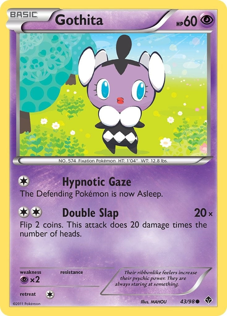 Image for Gothita (43) (43/98) (EPO) - Pokemon